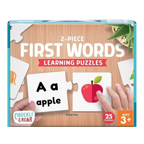 Chuckle & Roar 2-Piece First Words Learning Puzzles - Picture 6 of 11